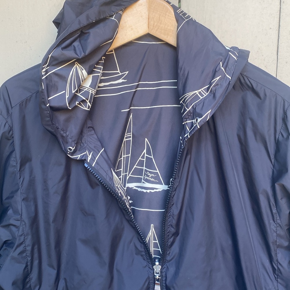 REYN SPOONER ‼️ reversible weather proof windbreaker men’s size M - Picture 9 of 11